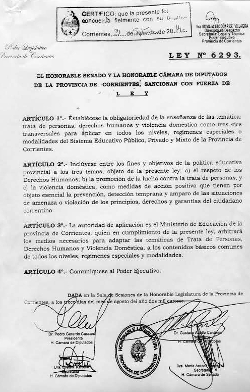 Ley 6293